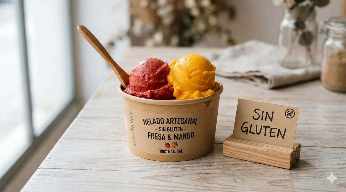 Helado sin gluten para celíacos en España: dónde encontrarlo y qué preguntar