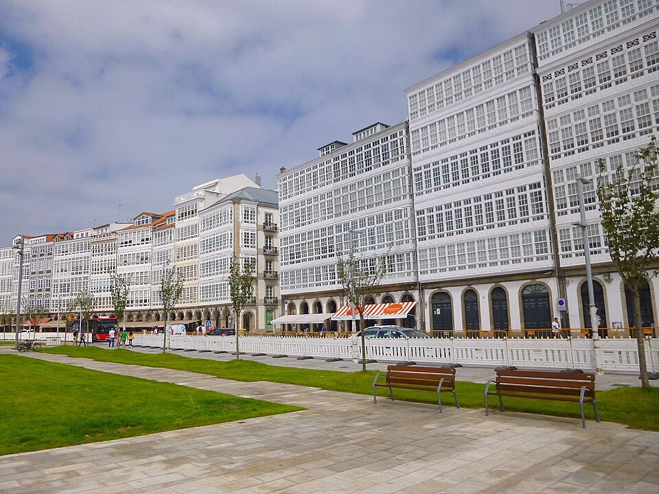 Foto turística de La Coruña